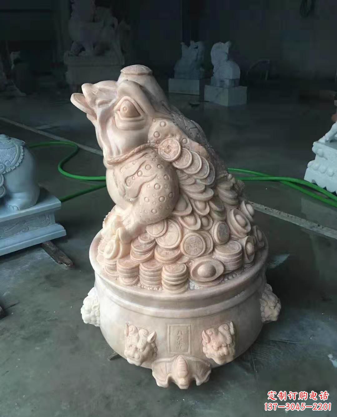 漯河精致石雕动物雕塑