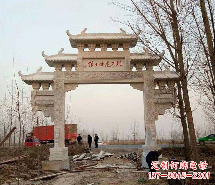 漯河大理石牌坊石雕