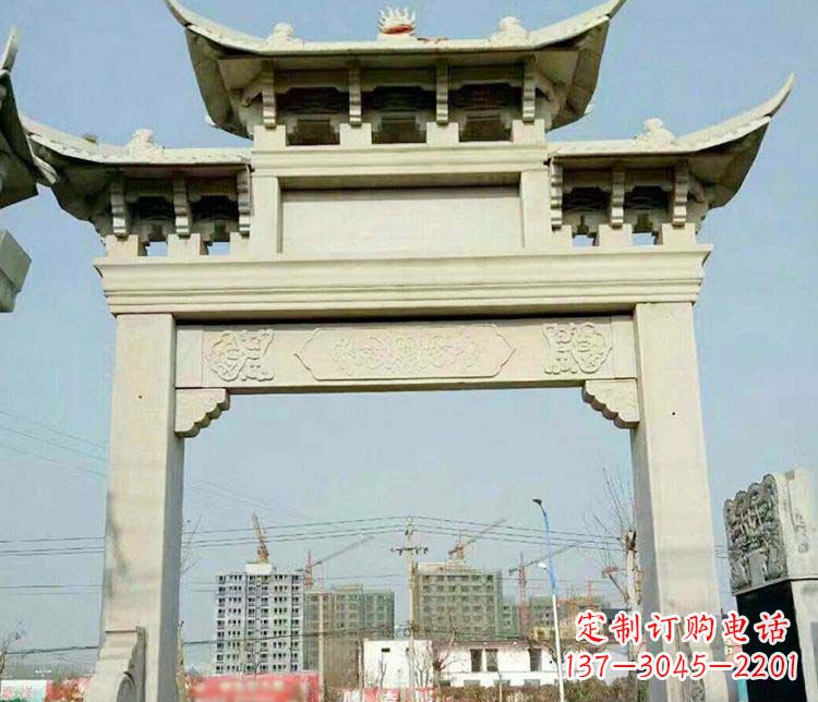 漯河精美牌坊石雕