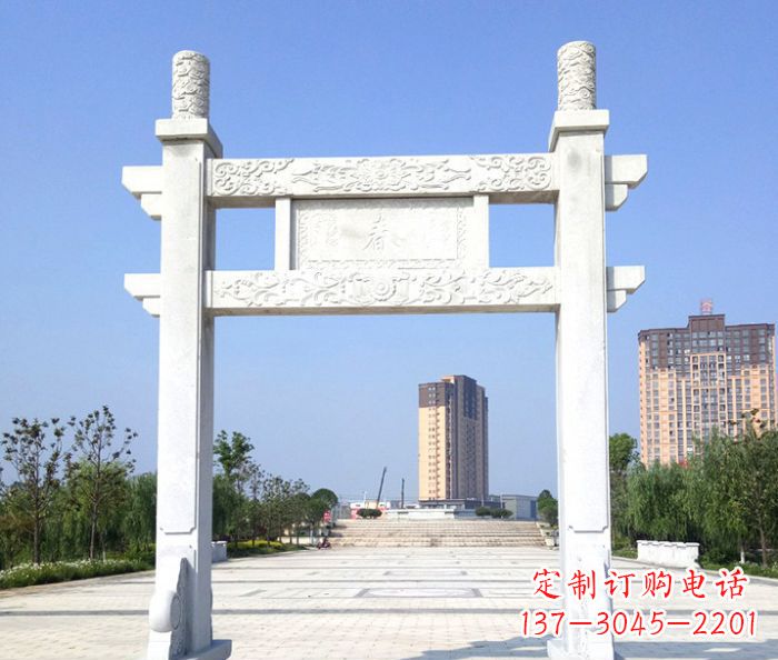 漯河石牌楼雕塑——精美的浓缩艺术