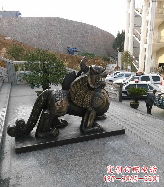 漯河精美独角兽雕塑