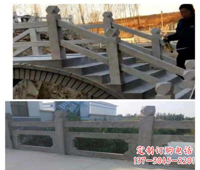 漯河精美仿古栏杆雕塑