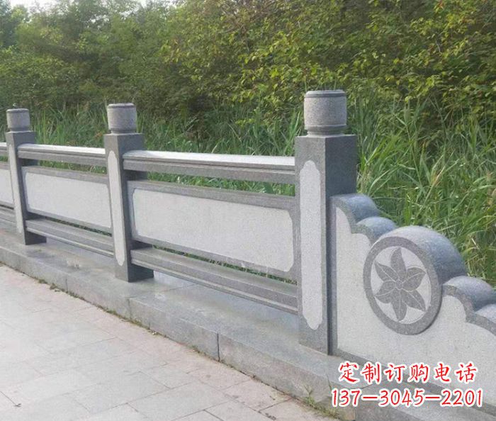 漯河精美仿古石栏杆雕塑