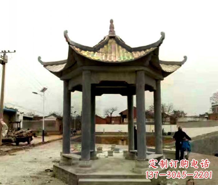 漯河仿古凉亭石雕限量版