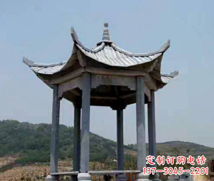 漯河仿古石雕凉亭