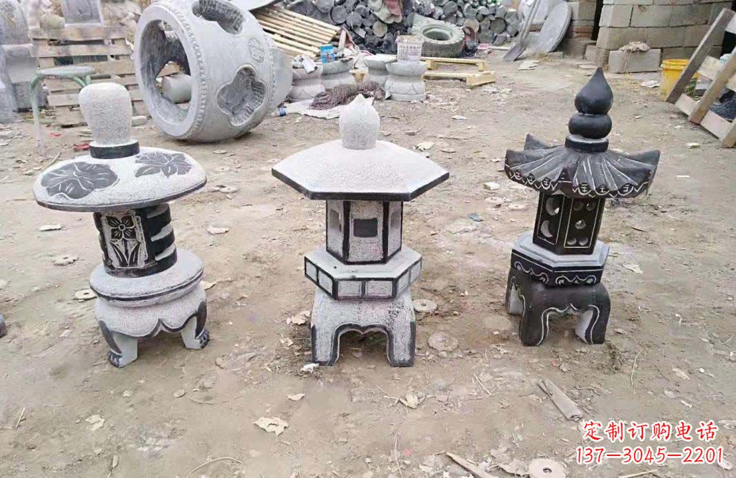 漯河仿古石灯雕塑