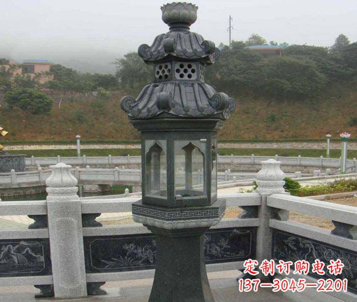 漯河仿古石灯公园景观石雕
