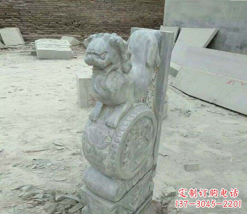 漯河精美石门墩雕塑,缔造绝色佳作