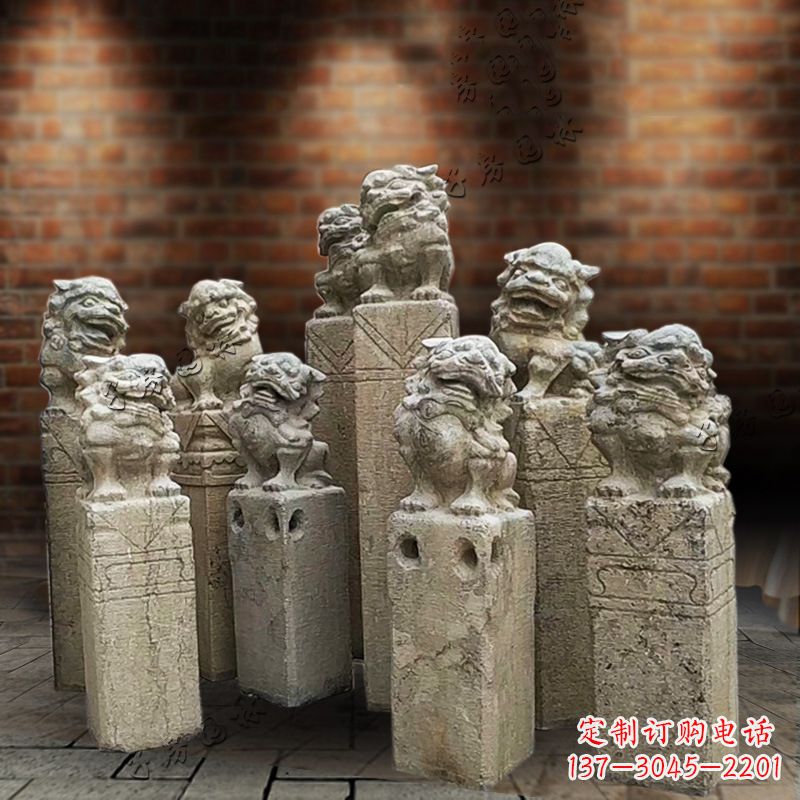 漯河仿古栓马雕塑