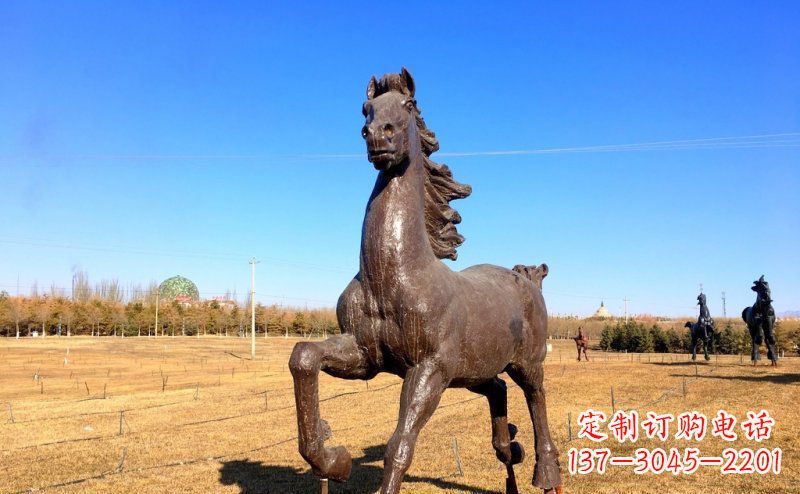 漯河精美大型动物雕塑