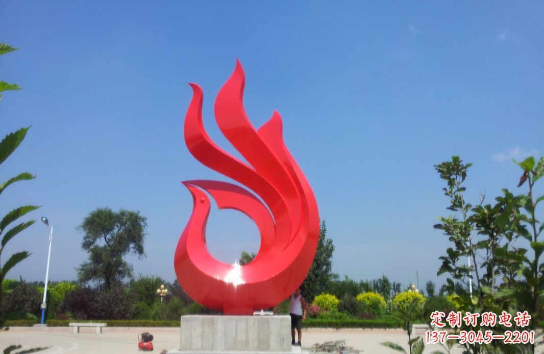 漯河精美绝伦的凤凰不锈钢抽象雕塑