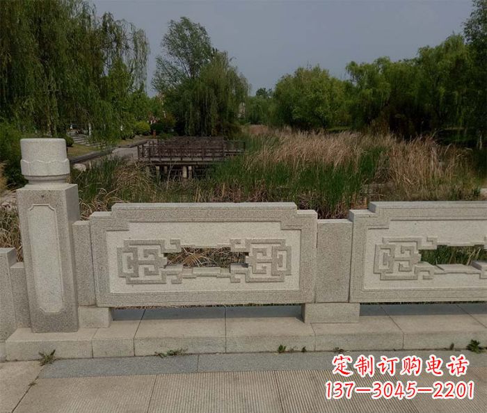 漯河优雅大气的公园栏板雕塑