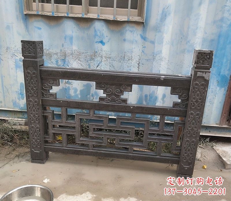 漯河集乐馆大理石栏板雕塑