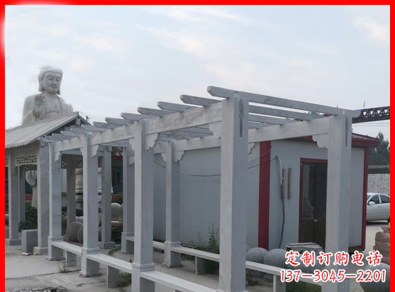 漯河公园大理石石雕长廊 (2)