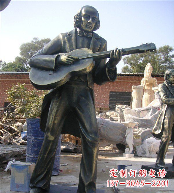 漯河高端精致吉他雕塑