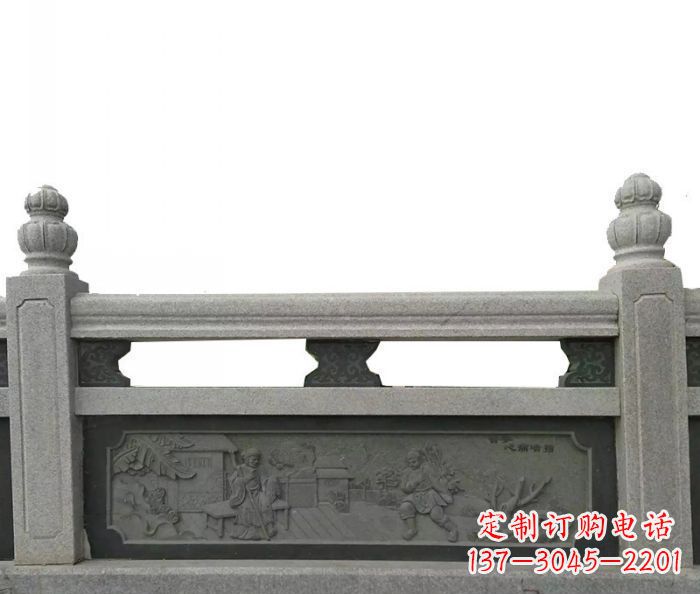 漯河公园仿古石雕栏板