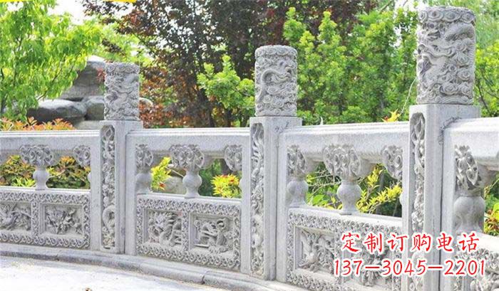 漯河公园仿古石栏板雕塑