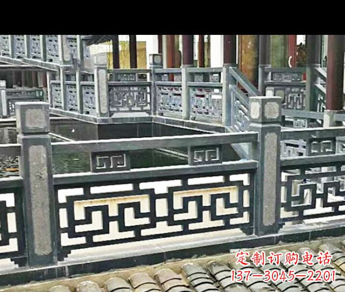 漯河中领雕塑精致仿古石栏板