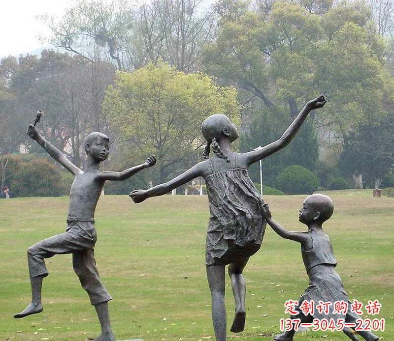 漯河浪漫童年·清新儿童铜雕