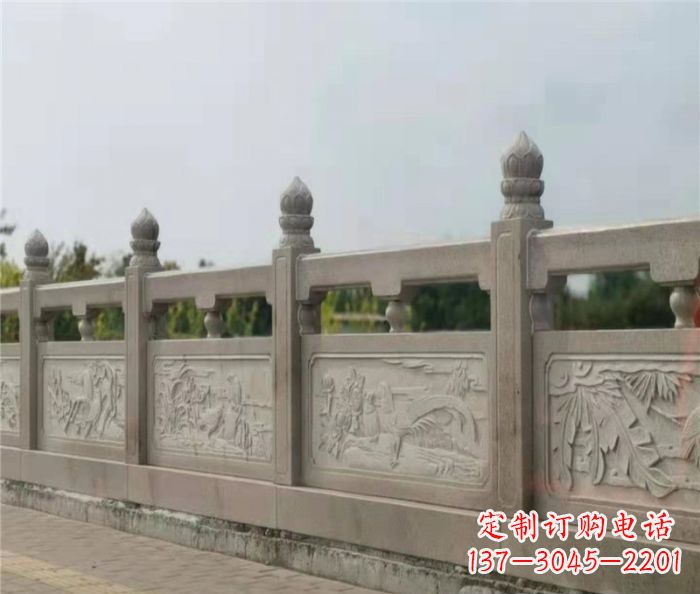 漯河泰山大理石浮雕栏板雕塑