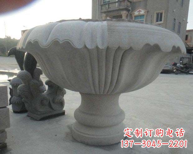漯河高端大理石花盆雕塑