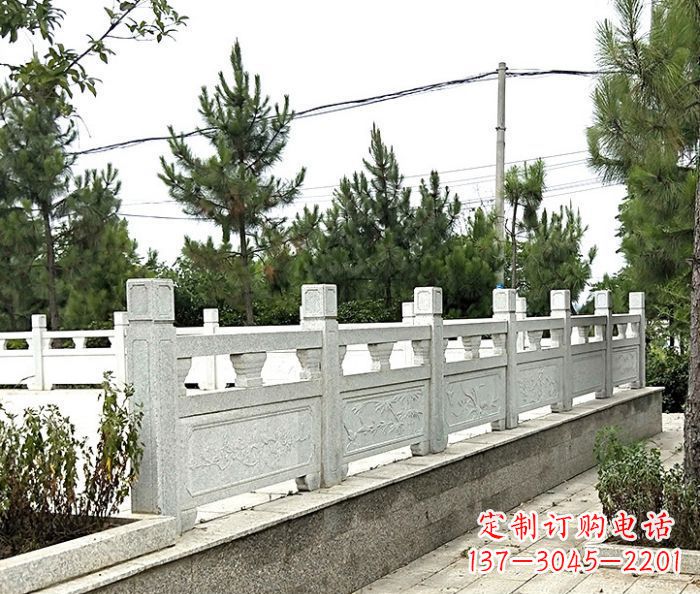 漯河大理石栏板石雕,构筑公园景观