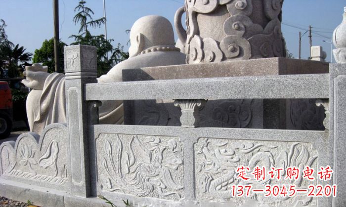 漯河公园景观大理石栏板石雕