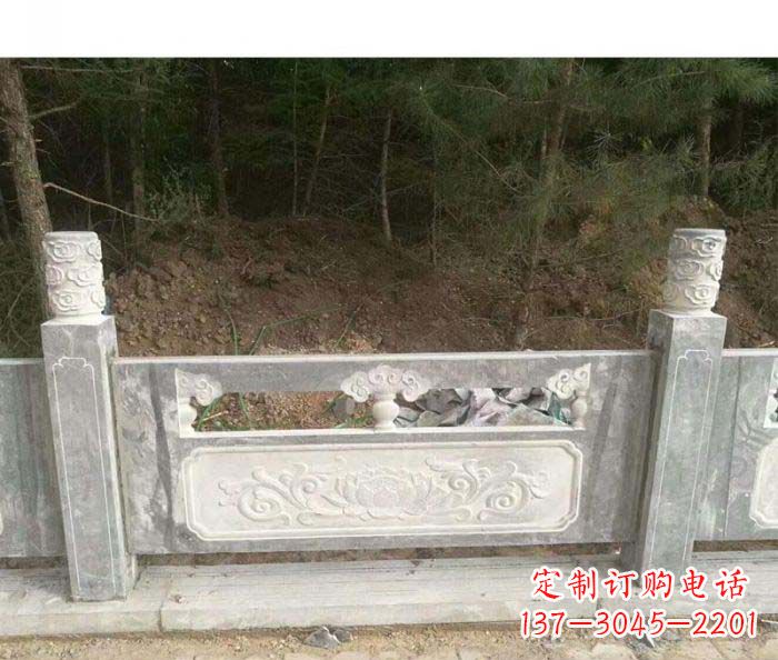 漯河大理石栏板石雕艺术品