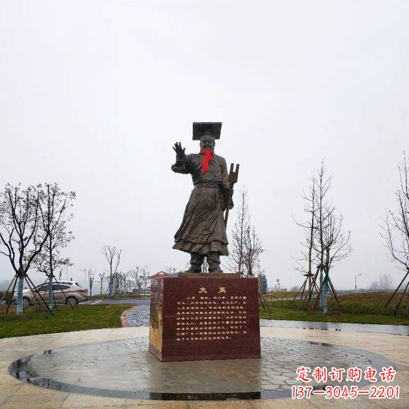 漯河中领雕塑古之名人雕像 尽显传承精神