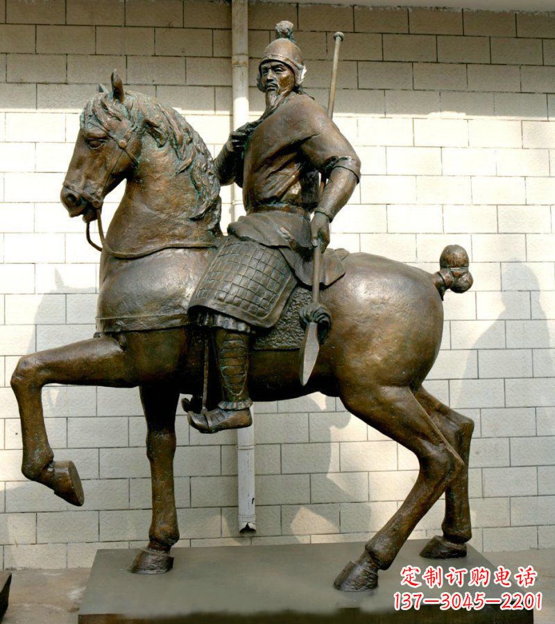 漯河古罗马战士公园景观铜雕