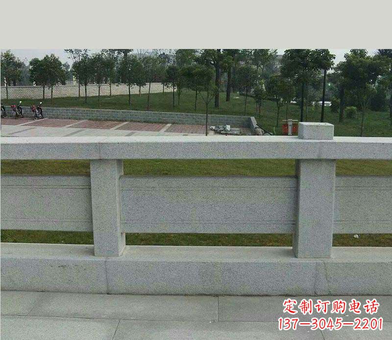 漯河护城河大理石栏杆石雕_2