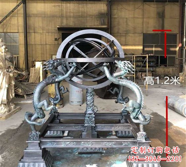漯河浑天仪古代仪器校园景观雕塑