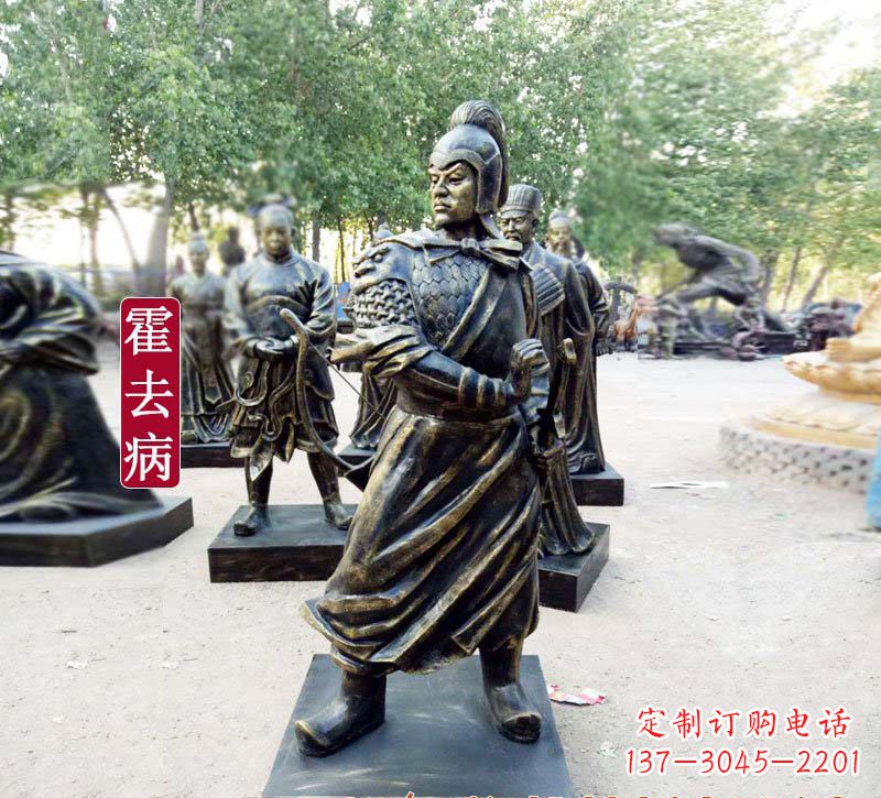 漯河纪念级霍去病铜雕，传承不凡的文化记忆