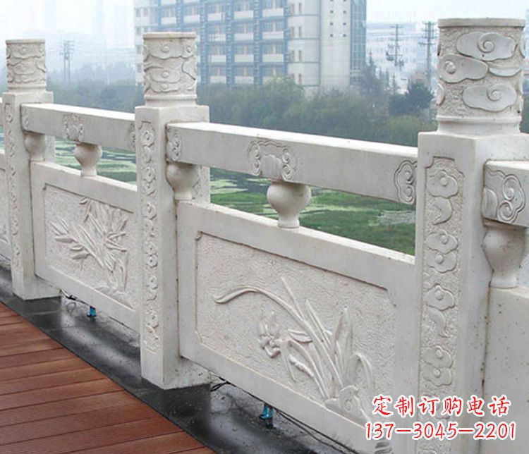 漯河精巧雕刻,优质大理石栏板石雕