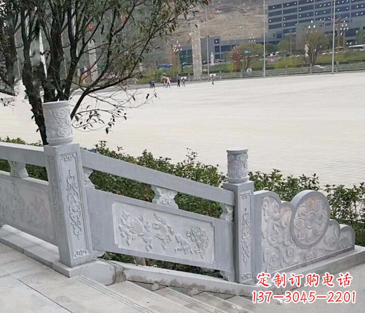 漯河景区大理石栏板石雕_2 (5)