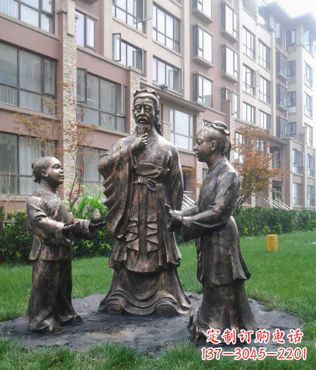 漯河中领雕塑:让梨中古代人物雕塑定制服务