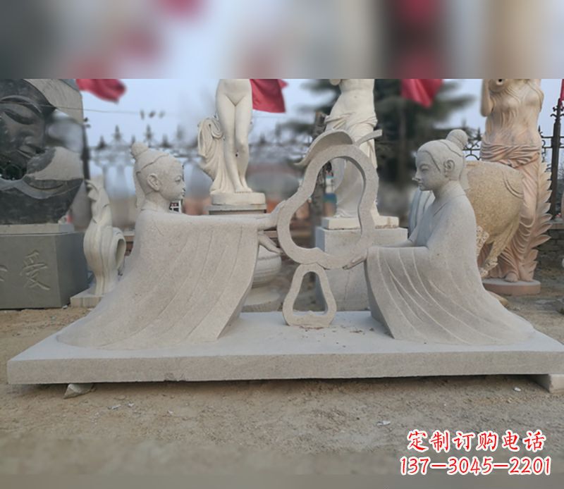 漯河选择传统工艺,重现古代大臣孔融的精致雕塑