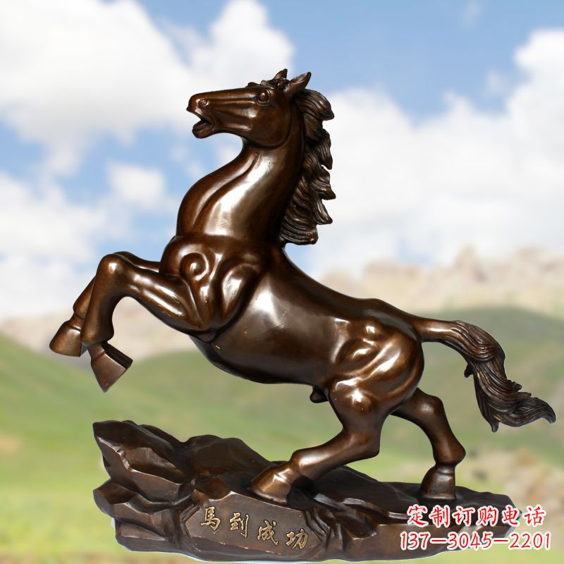 漯河马到成功雕塑——传承工艺,走向国际