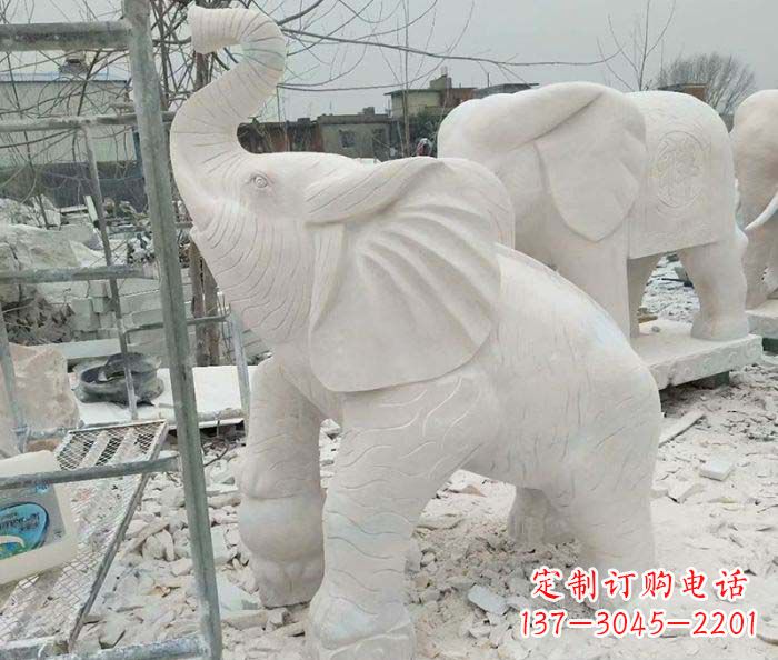 漯河企业景观招财大象雕塑
