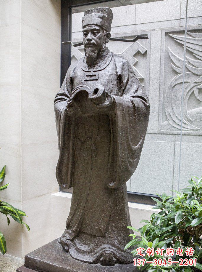 漯河精美沈括古代人物铜雕
