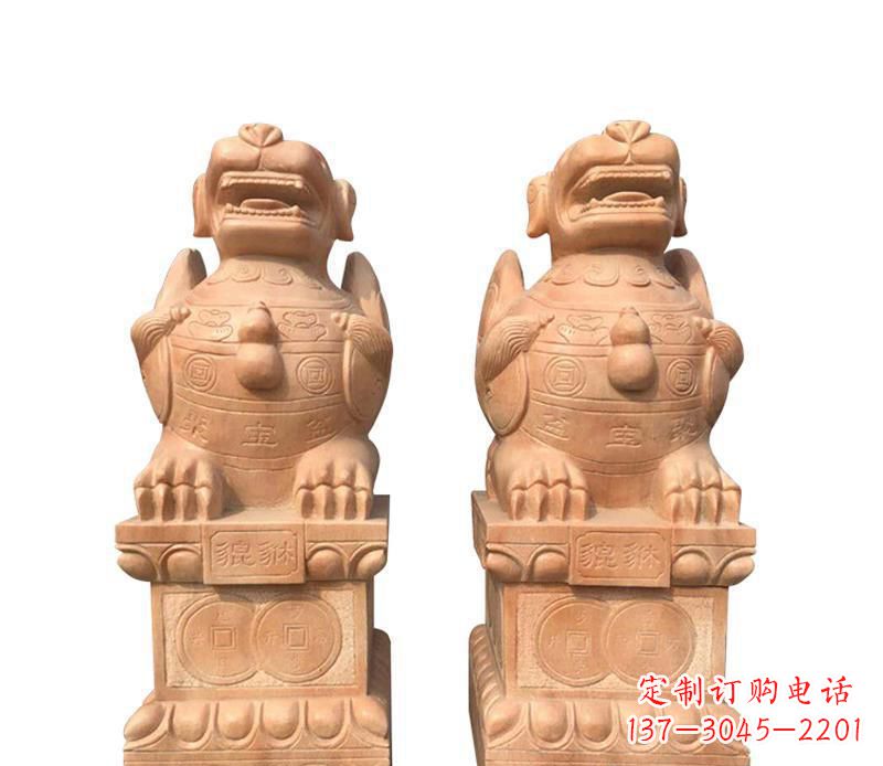 漯河精美貔貅雕塑,让太古神兽在家中常伴