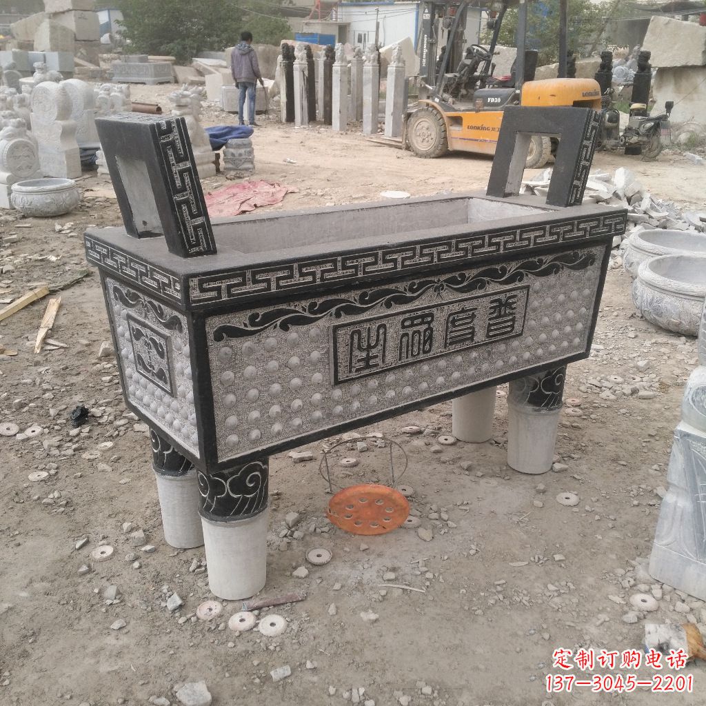 漯河石雕香炉鼎