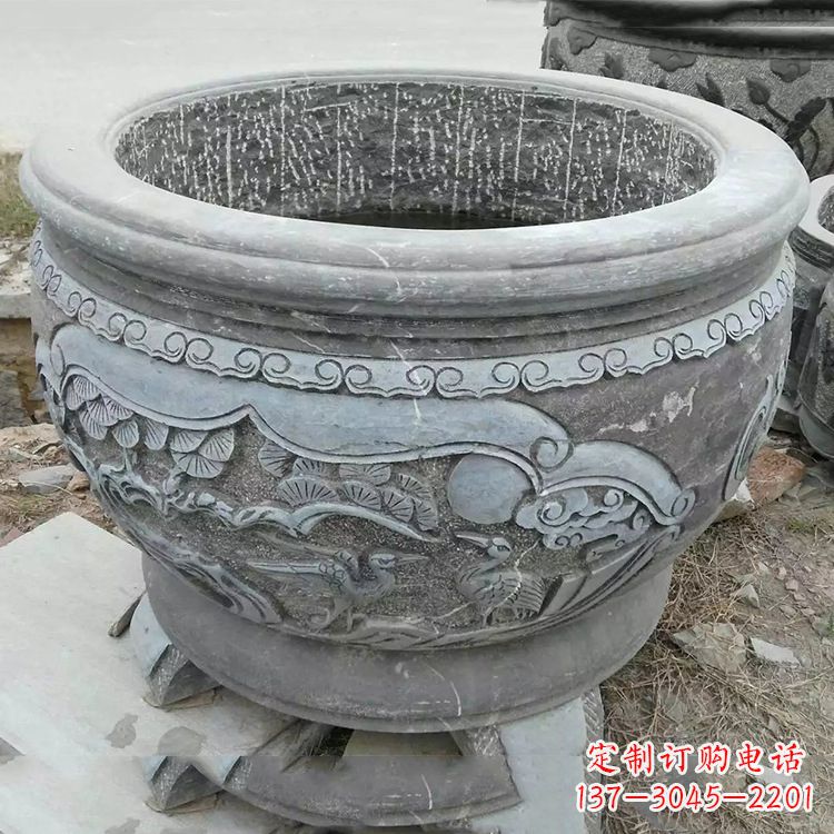 漯河石刻园林鱼缸