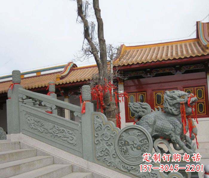 漯河寺庙景观仿古石栏板