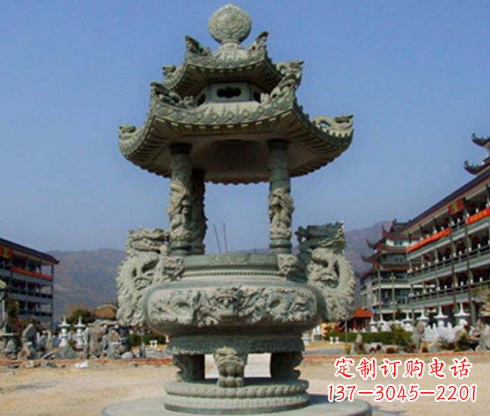 漯河寺庙景观仿古石香炉