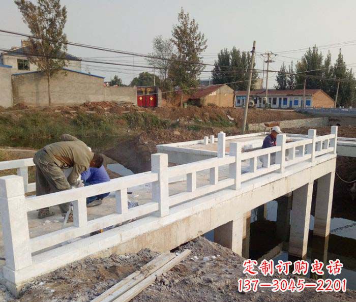 漯河寺庙景观汉白玉栏板石雕