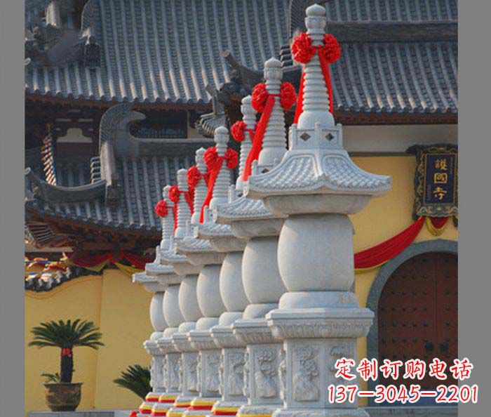 漯河寺庙景观舍利塔石雕