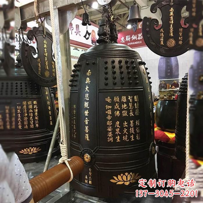 漯河寺院挂钟铜雕塑