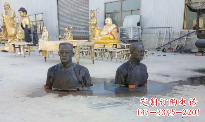 漯河陶行知半身像铜雕