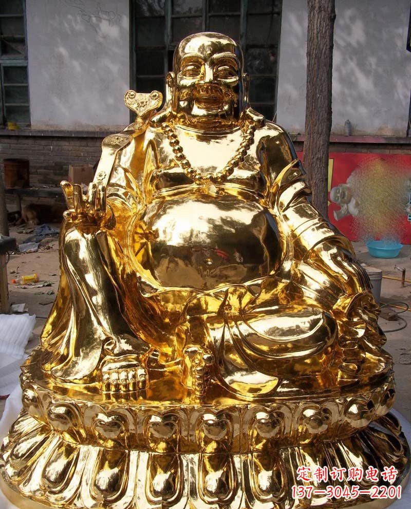 漯河铜雕弥勒佛